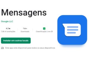 Novo App da Google de SMS, tem a aprovação de vários usuários na PlayStoreLeia mais: 